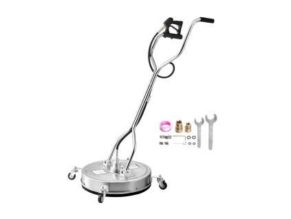 Vysokotlaký čistič ploch, průměr 558 mm, max. 310 bar, nerez, 4 kolečka