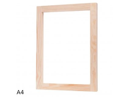 Dřevěný holý rám A4 (30x40cm)