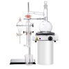 Destilační aparatura pro éterické oleje z bylin, kapacita 500 ml, sada 33 dílů, topná deska 1000W