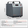 Průmyslový vodní chladič CW-3000, 80 pro laserové gravírovací stroje