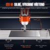 Gravírovací CNC stroj 120W, pro gravírování dřeva, 3-osé řízení GRBL