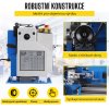 Malý soustruh na kov 178×305 mm, 550 W, se 4cestným revolverovým sloupkem, 50-2250 ot./min