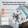 Univerzální čtyřčelisťové sklíčidlo KP96 pro soustruhy, 96 mm, závit M33 x 3,5 TPI
