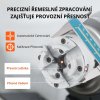 Univerzální čtyřčelisťové sklíčidlo KP2 pro soustruhy, 70 mm, závit 1" x 8 TPI