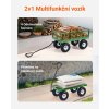 Zahradní vozík 965×510×260 mm, nosnost 408 kg, zeleno-černý