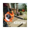 Foukač listí ruční, 26 ccm, 2-taktní benzínový motor, 425 CFM