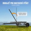 Provzdušňovač trávníku za traktor, 24 zubů, pracovní záběr 121,9 cm