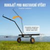 Provzdušňovač trávníku za traktor, 24 zubů, pracovní záběr 150 cm
