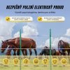 Lanko na elektrický ohradník, 800 m, průměr 2,4 mm, 9 vodivých vláken (6× nerez + 3× měď), HDPE, tah 54 kg