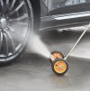 Vysokotlaký čistič podvozku a podlahy, průměr 415 mm, 2 kola, max. 276 bar, 1/4" rychlospojka, 4 trysky, 2 prodlužovací tyče