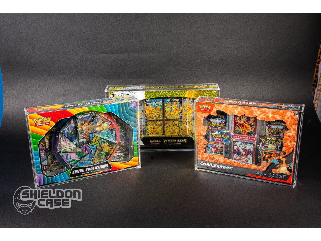 Shieldon Case – Ochranné boxy na míru pro Pokémon produkty