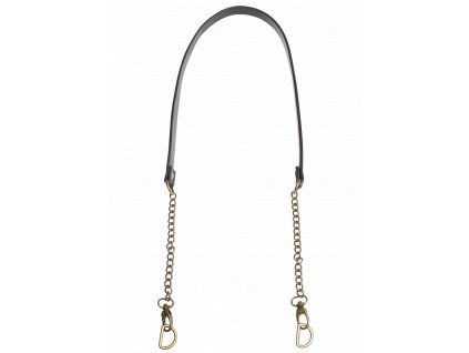 22340 Shoulder strap Black w bronze