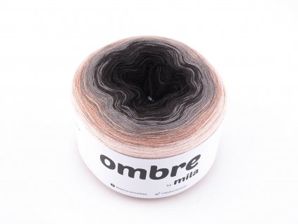 OMBRE MERINO 1200m/3nitka MM32 - Čoko meruňky