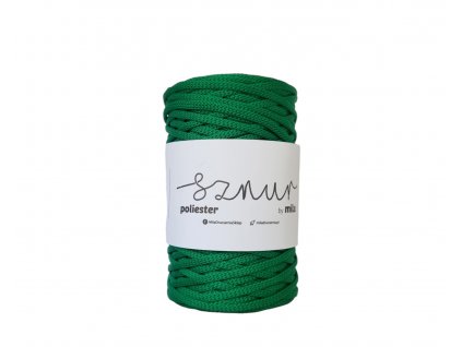 Polyesterová šňůra 5mm/100m - Zelená trávová