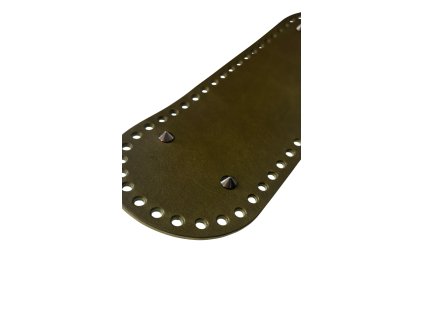 Kožené dno 30x10cm s nožičkami/KABELKA