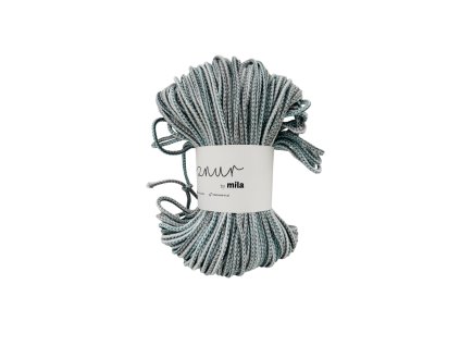 Bavlněná šňůra MILA MIX 5mm -  MIX SEVERSKÁ SVĚŽEST