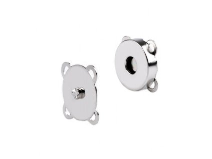 Magnetické zapínání 18mm k přišití na kabelku - sada