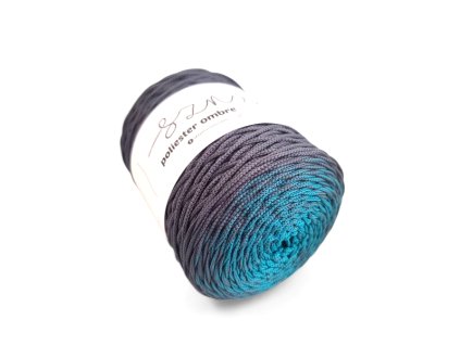 Polyesterová šňůra 3mm/300m - SMARAGD/OCELOVÝ