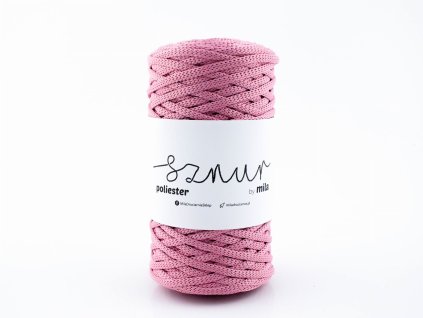 OUTLET Polyesterová šňůra 5mm/50m - JAKO RŮŽE