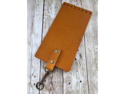 Klopa OKROVÁ 10x20 / zapínání S KARABINOU