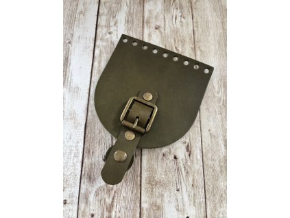 Klopa Crossbody spona LAHVOVÁ 11,8x12cm/zapínání magnetické/H