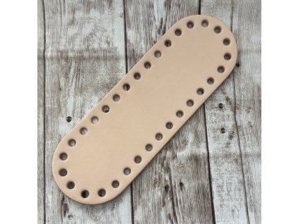 Kožené dno LATTE 18x6cm/CROSSBODY/H