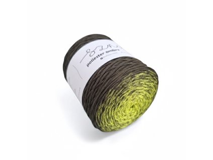 Polyesterová šňůra 3mm/300m -  LIMETKA/KHAKI OM29