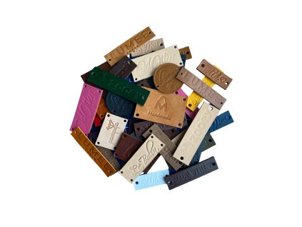 Startovací SET: MOJE ZNAČKA ( výroba raznice + 20ks kožených cedulek )