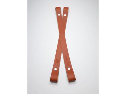 Kožený popruh 2.jakost- DO VYPRODÁNÍ ZÁSOB - Medová, 30cm