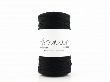 Polyesterová šňůra 5mm/100m - Černá/171