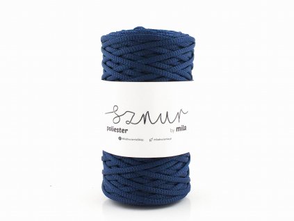 Polyesterová šňůra 5mm/100m - Modrá royal/10