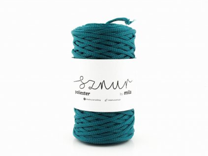 Polyesterová šňůra 5mm/100m - Smaragdová