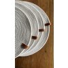 Designový šitý podtácek pod talíř – průměr 30 cm/ sada