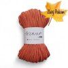 Bavlněná šňůra Glitter 3mm - Dýňová zlatá/PG127