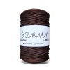 Polyesterová šňůra 3mm/200m - Tmavá čokoláda