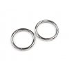 Kroužek kovový 25 mm/stříbrný