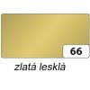 66 zlatá lesklá