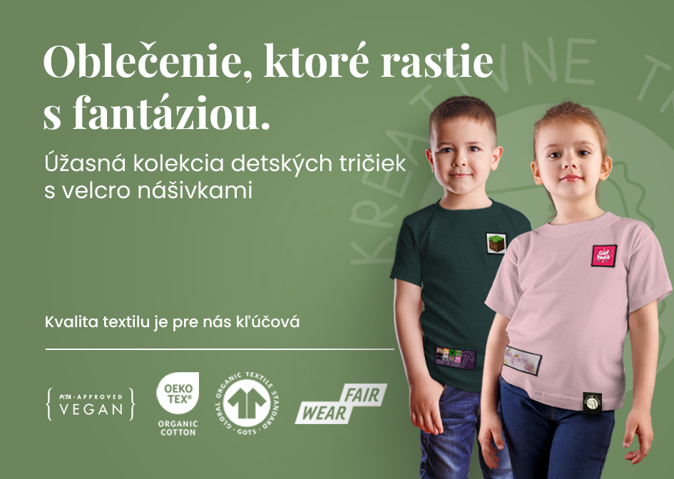 Tričká plné nápadov