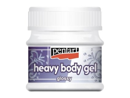 Pasta strukturovací a heavy body gel lesklá 50ml