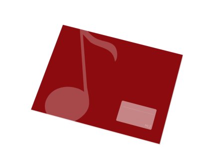 Notový sešit 16 listů