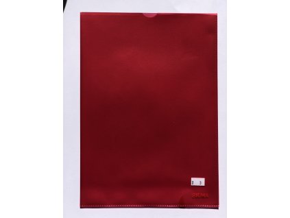 Sigma obaly na doklady A4 -červené