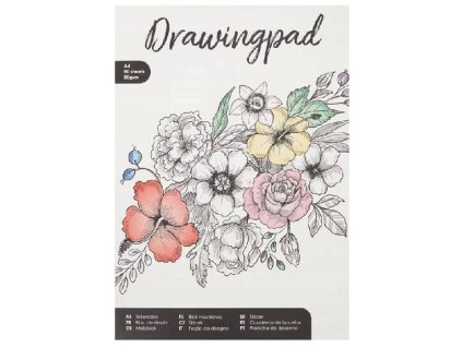 skicák bílý 80g m2