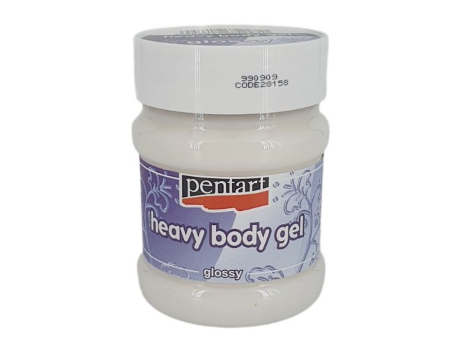 Pasta strukturovací a heavy body gel lesklá 230ml