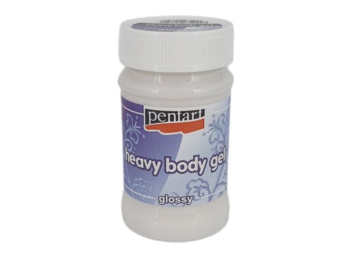 Pasta strukturovací a heavy body gel lesklá 100ml