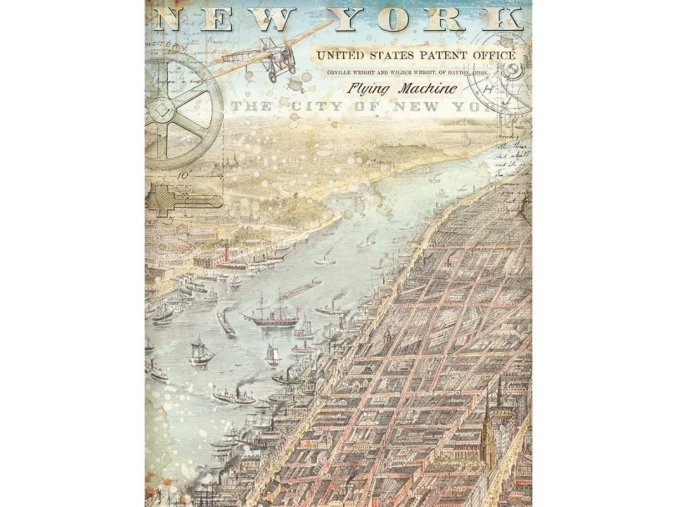 Rýžový papír Sir Vagabond aviator New York