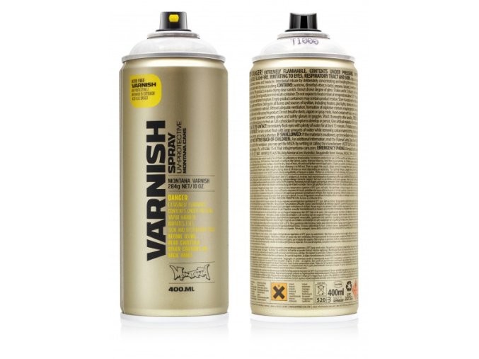 Montana lesklý lak ve spreji 400ml T1000