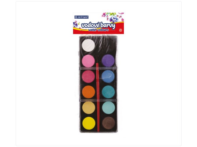 Centropen Vodové barvy 22mm