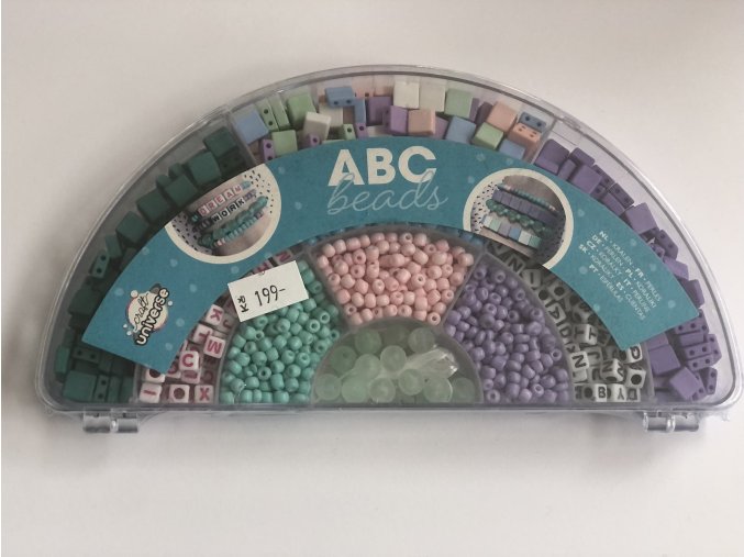 ABC beads sada korálků