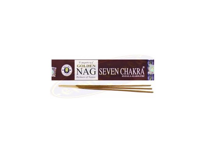Golden Nag Siete Chakra