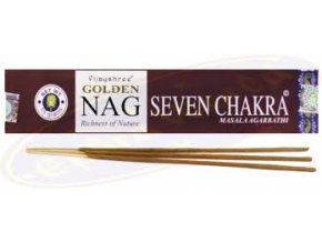 Golden Nag Siete Chakra